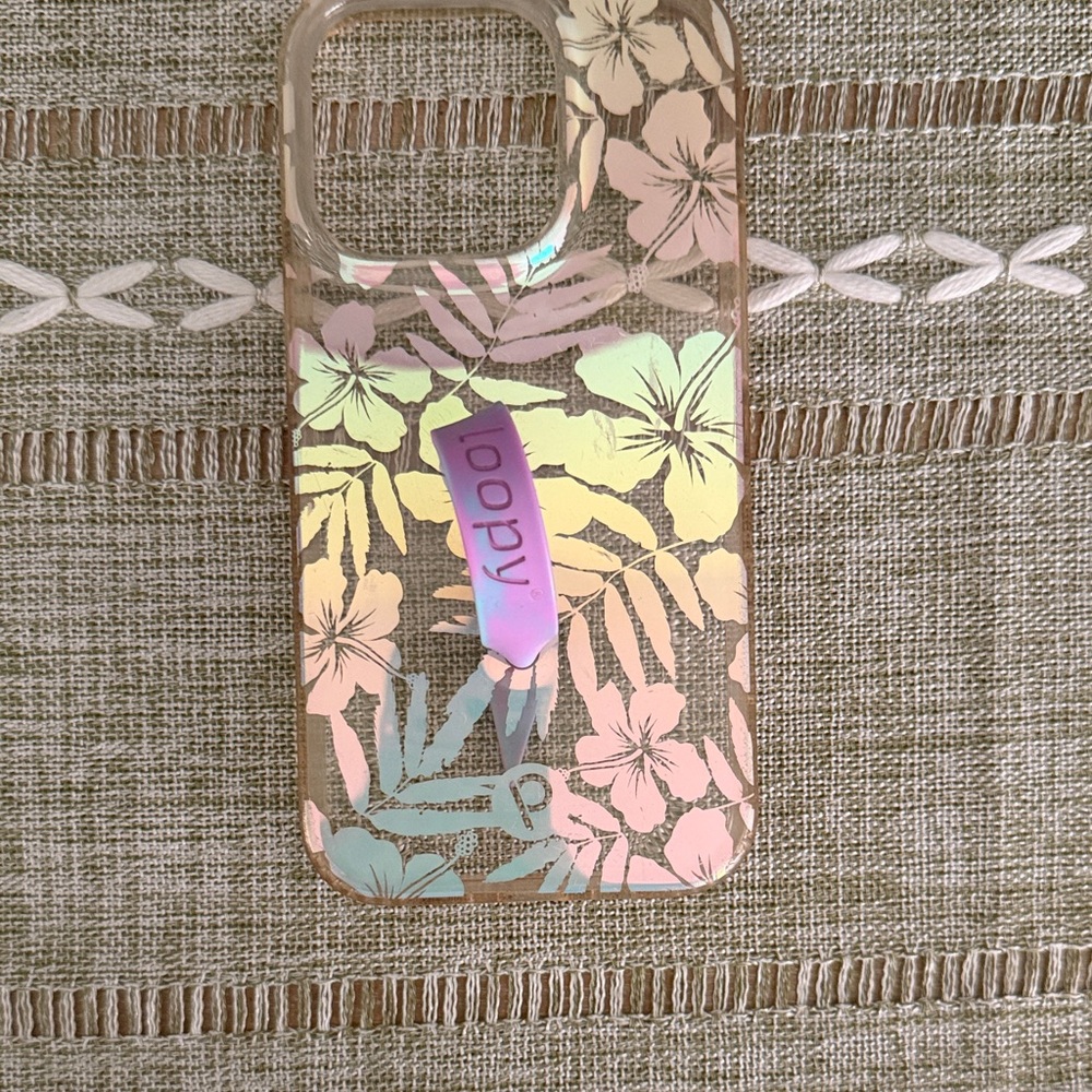 Loopy Case Pastel Floral Phone Case